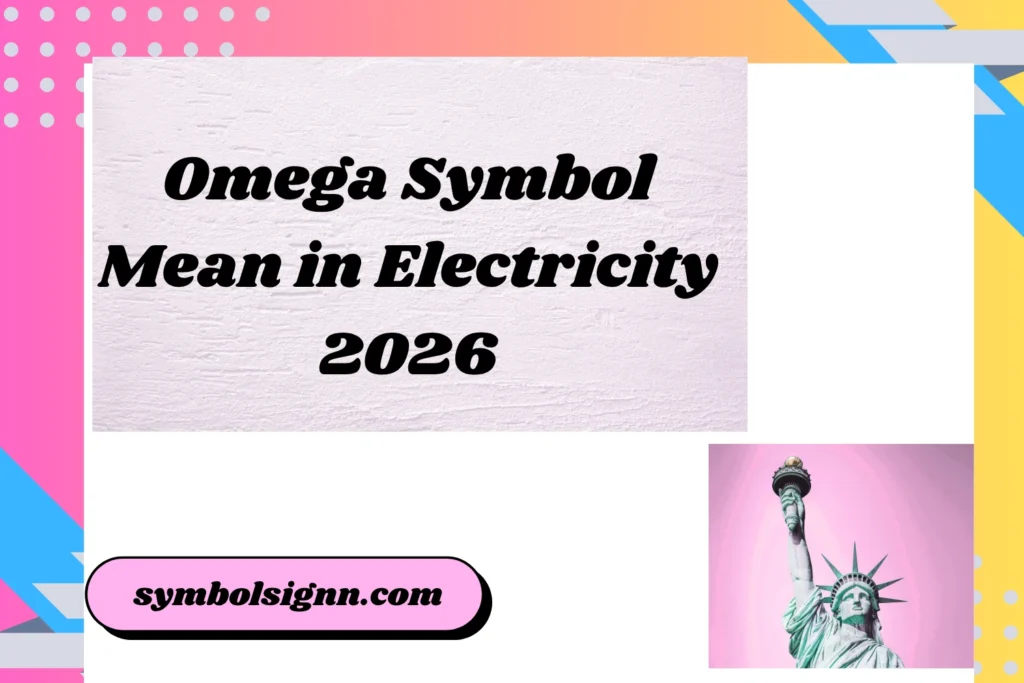 Omega Symbol Mean in Electricity